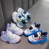 Boys Shoes Leather Waterproof Spring and Autumn Sports Shoes 2025 New Girls Dad Shoes Primary School Students Soft-soled Running Shoes