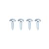 X Autohaux 1 Set Car Ball Studs Mounting Brackets for Gas Struts Shocks with Screws 47x43x24mm