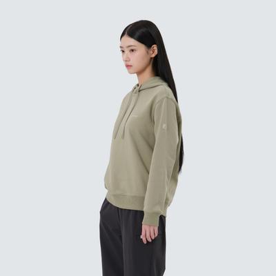 Land Women's Hooded T-shirt Khaki Beige (S25FWFHD61)