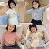 SEVEN BO BI SKB2689 Girls' Cartoon Summer T-Shirt