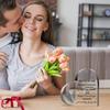2D Flat Memory Mother Acrylic Heart Desktop Decoration Plaque, Home Decor Plaque Hanging Wall Art Decorative Garden Decoration for Room Door Signs Han
