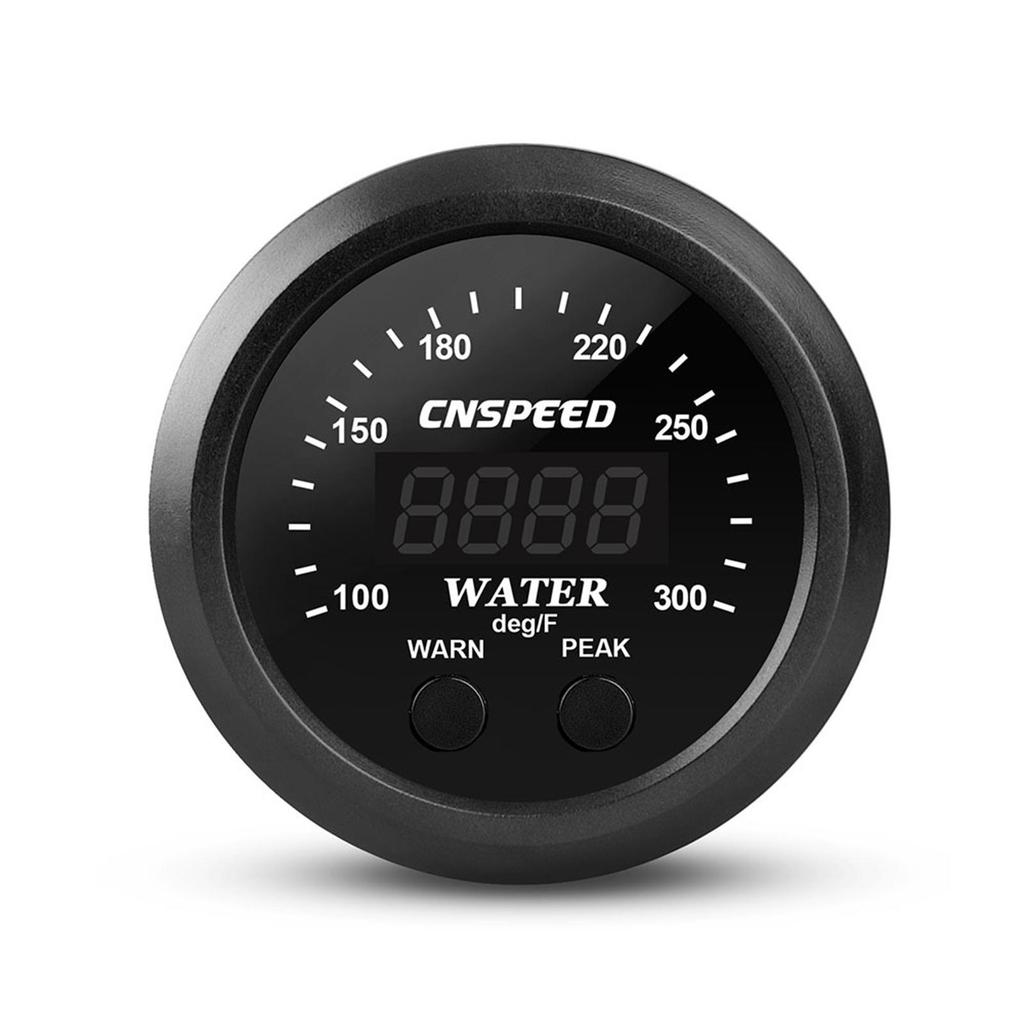 Electronic Water Temp Gauge Digital Anti-Shock Universal 2.5inch