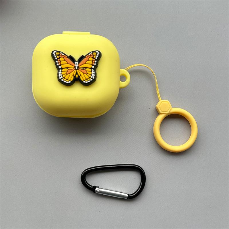Applicable Samsung Galaxy buds1/1pro wireless bluetooth headset case butterfly cartoon soft case
