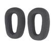 2pcs Replacement Ear Pads Professional Noise Insulation Breathable Cotton Linen Fabric Memory Foam Soft Comfortable Ear