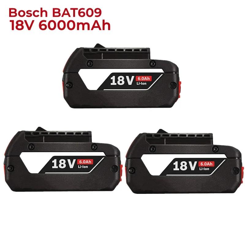 Batterie 5,0 Ah BAT609 Compatible Bosch 18V – Lithium-Ion Rechargeable Pour Outils Sans Fil