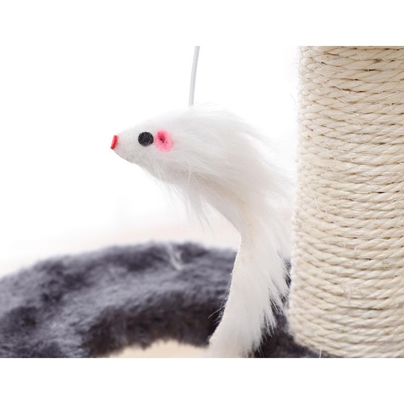 Cat tower on a tree with a scraper Cat activity game 2 Hanger for domestic cats Cats | Furniture and scrapers