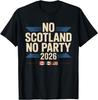 Camiseta Retro Vintage No Scotland No Party 2026