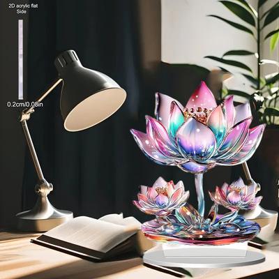 Lotus Home Tischdekorationen, Kinderzimmer, Schreibtisch Wohnzimmer Dekoration, Restaurant Shop Dekor, Bauernhaus Seeleben Dekor für Schlafzimmer Wohnzimmer