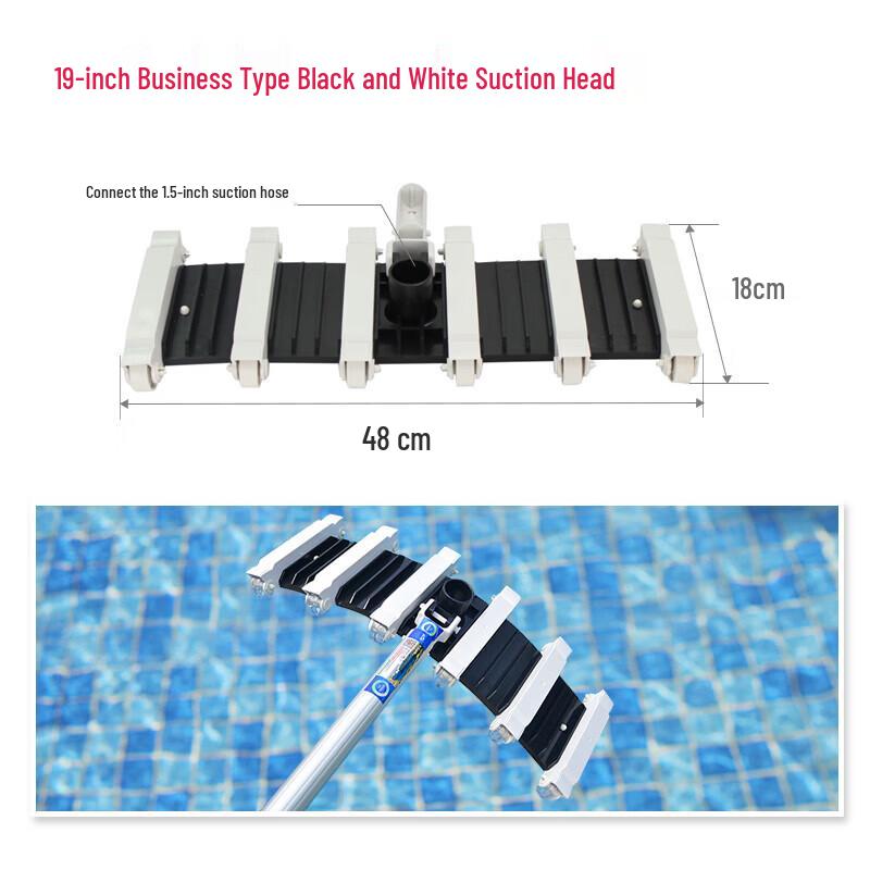 Manual Pool Suction Cleaner Head Kit
