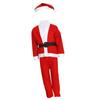 Childrens Holiday Dressing Up Set Santa Costume Set Easy Wear For Festives Event Family Gatherings Performances Wear