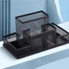 3/4 Grid Pencil Storage Box Mesh Design Desk Stationery Organizer Practical Pen Holder  Education