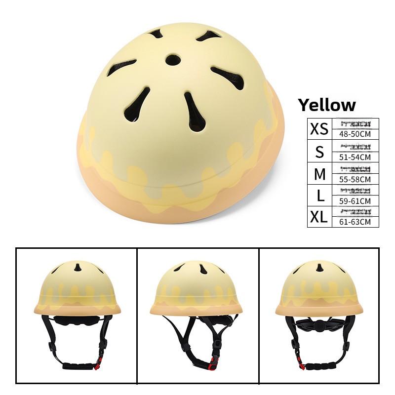 Cartoon Children's Bicycle Helmet Roller Skating Safety Skateboard Balance Car Children's Helmet Hard Hat