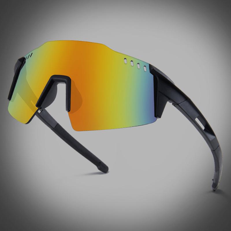 2024 Colorful Windproof Sunglasses for Cycling and Mountaineering