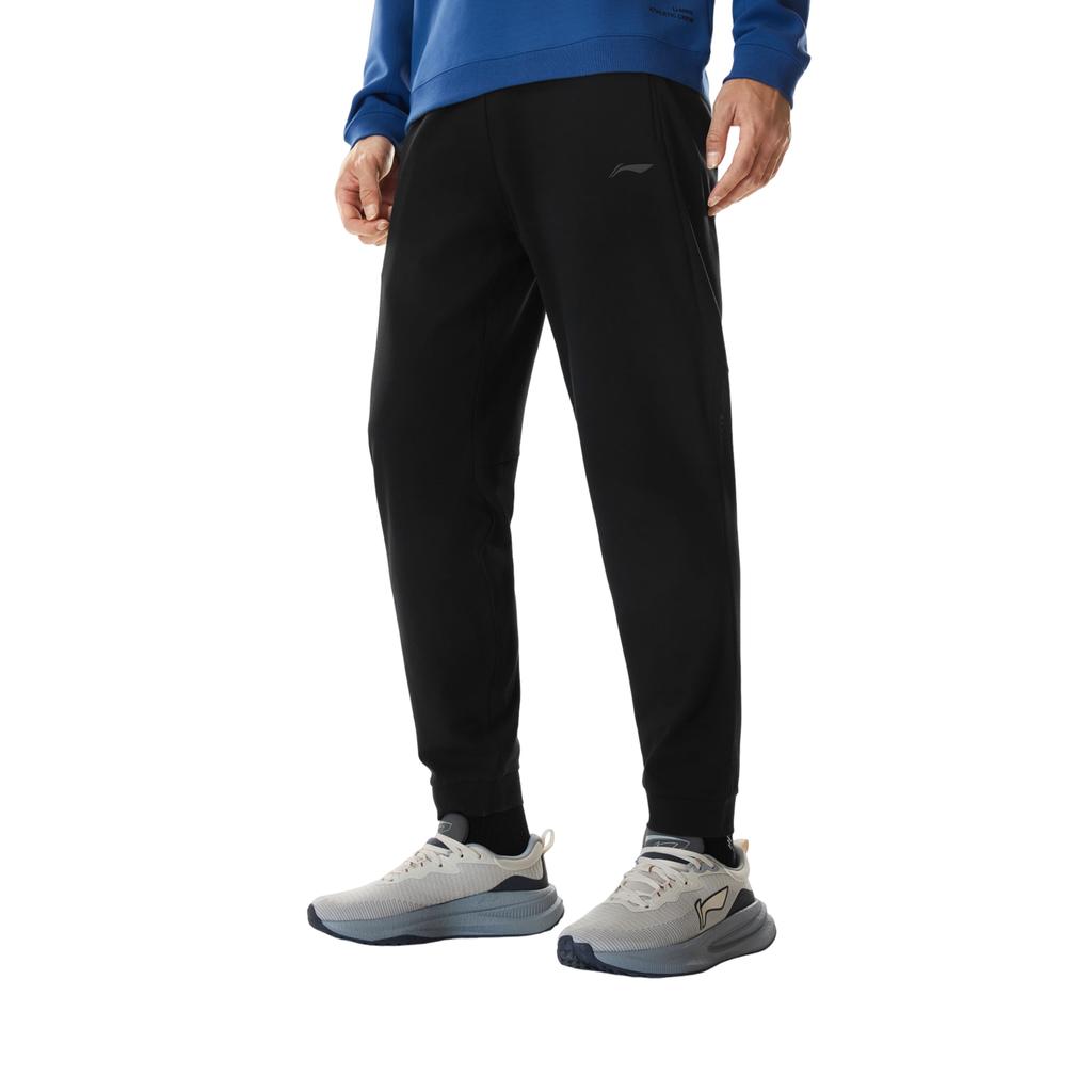 Li Ning Fitness Series Quick Dry Cool Logo Stitched Sports Long Pants Men bottoms AKYW063-2