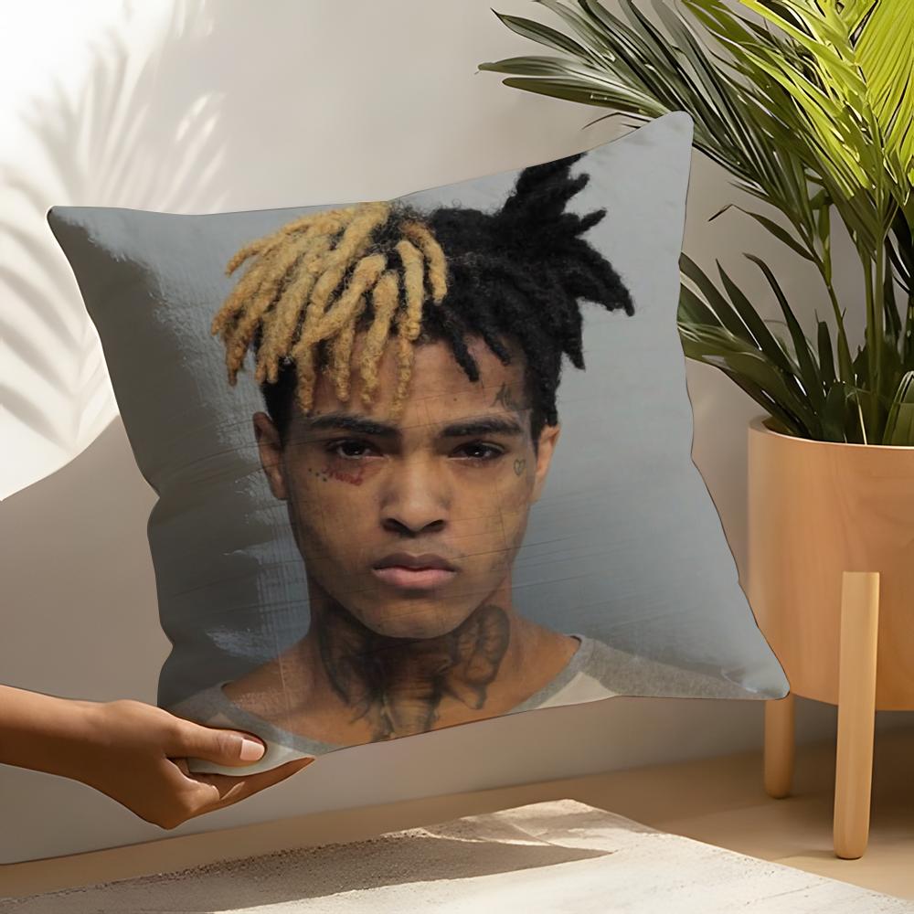X-Xxxtentacion Pillow Case Linen Cushion Covers For Decorative Sofa Home Pillows Case Car Chair Pillows Cases