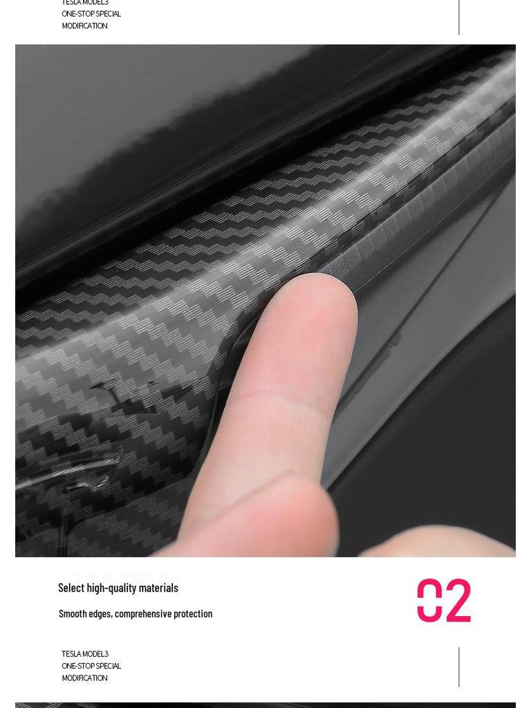 Tesla Model 3Y 2024 Side Camera Anti-Scratch Fender Cover