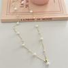 French Imitation Pearl Necklace, Women's New Gypsy Star Long Collarbone Chain, Exquisite Sense, Give Girlfriend Temperament Super Fairy