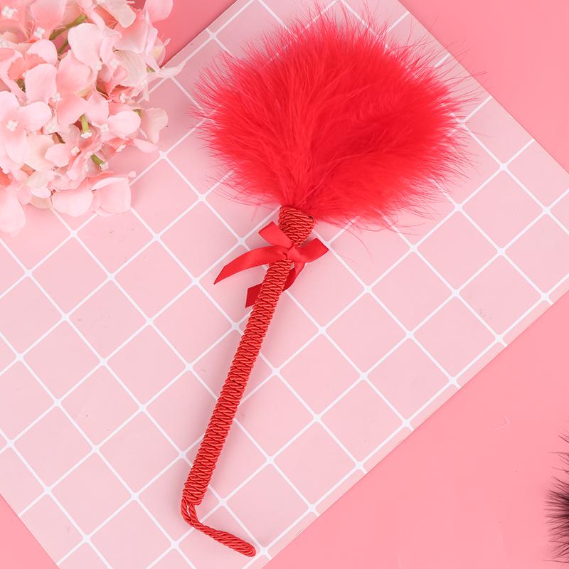 Flirting Feather Tickler Crop Whip Flirt Couple Game Toy Roleplay Sexy Spanking