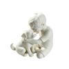 3D Printed Dog Figurine Cute Canine Statues Crafts Desktop Use Boy And Dog Statues  Home Decoration