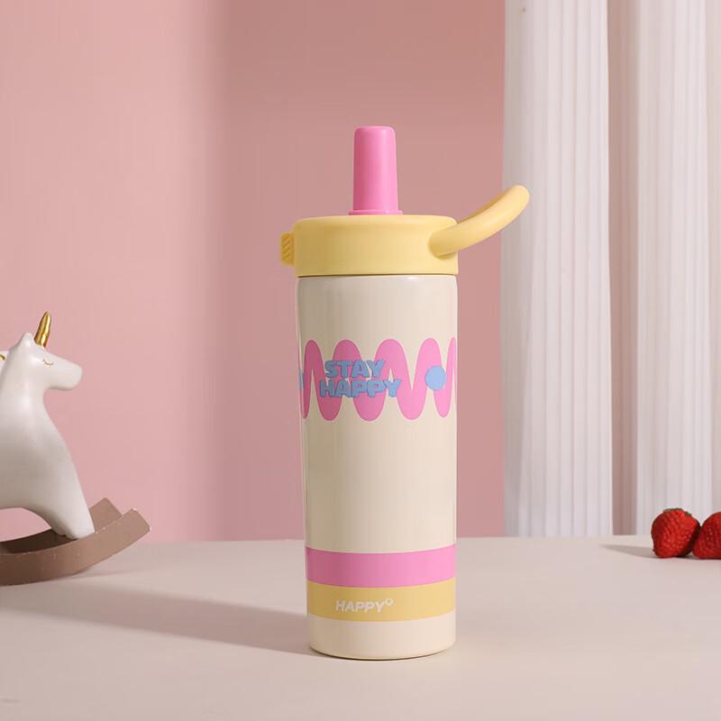 MRSIKEY Portable 316 Stainless Steel Dual-Drink Insulated Bottle