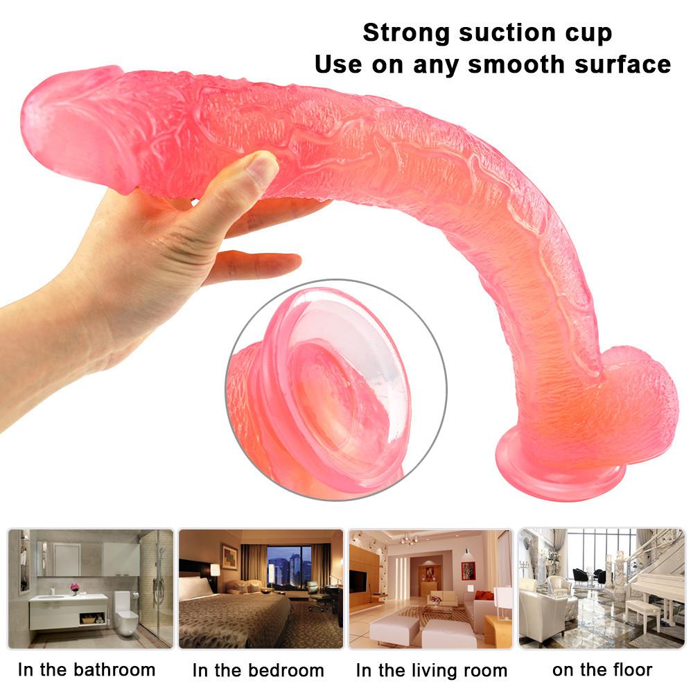 Realistic Big Long Dildo Penis RUNYU Adults Toys Cock Dick Sex Toy For Women Masturbation