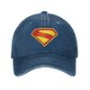 Spring SuperUnisexs Logo Baseball Cap Sun Breathable Print Washed Trucker Unisex-Teens Casual Hunting Camping Baseball Caps