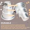 Food Grade Non Stick Cake Mold Aluminum Alloy High Temperature Resistant 3 Tiers Cake Pan Party Decor
