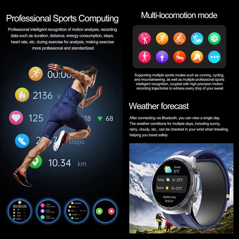 NFC Smartwatches ECG Air Pump Blood Pressure Watch Blood Oxygen Sport FitnessTracking Sapphire Smart Watch for Xiaomi Huawei iOS