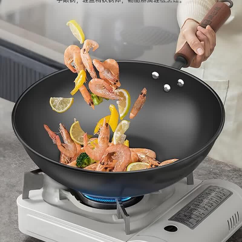 KOBACH Second Generation Cast Iron Wok