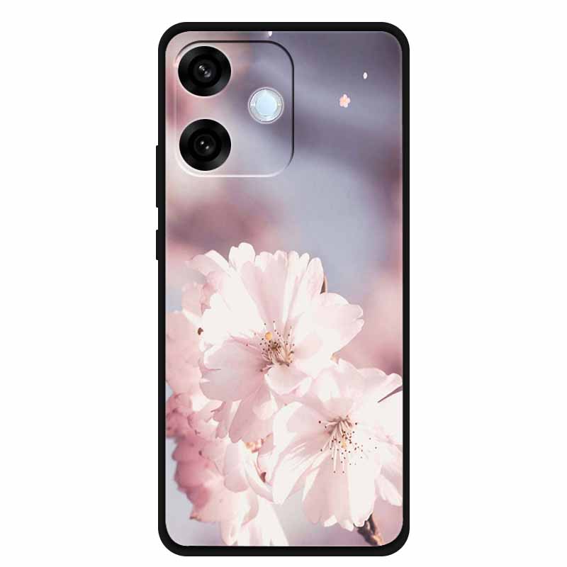 For Oppo A5 Pro 4G 5G Case 6.67" Soft TPU Silicone Funda Cut Cat Flower Painted Back Cover for Oppo A5 Pro 5G Global Shell Coque