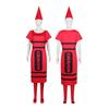 Buntstift Cosplay Kostüm Für Erwachsene Mit Polyesterstoff Für Halloween-Partys