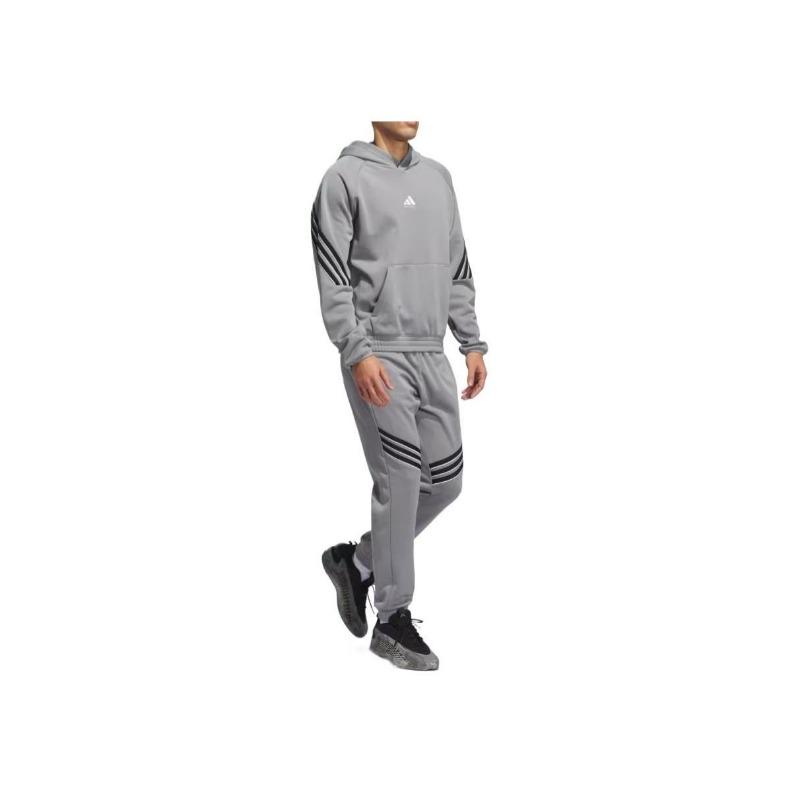 adidas Select Men's Gray Crazywarm Hooded Sweatshirt JN2492