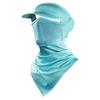 [Trifong] Face Cover, Summer UV Protection, Light Blue, Cooling Face