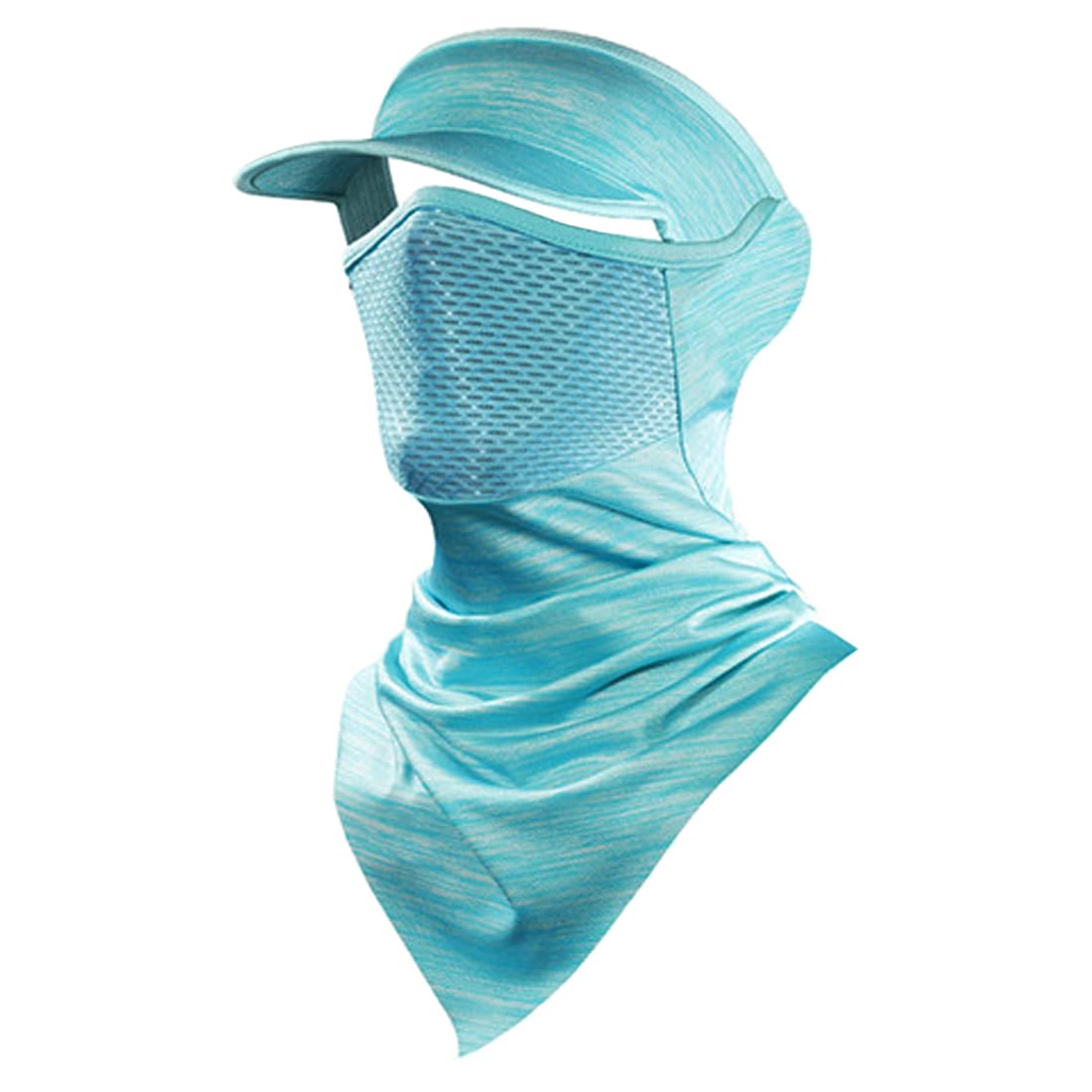 

[Trifong] Face Cover, Summer UV Protection, Light Blue, Cooling Face синий