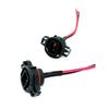 2pc Car 5202 H16 2504 PSX24W Female Male Socket Wire Relay Harness Cable Connector For LED 5202 H16 Led Fog Light Lamps