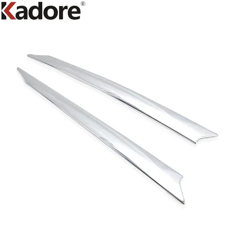 For Toyota Highlander Hybrid    2024 Chrome Car Rear Trunk Lid Cover Trim Tailgate Molding Garnish Strip Accessories
