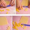 Decorative Letter Seal Cookie Stamp Alphabet Number Letter DIY Mold Fondant Letter Stamp Mini-Embosser Mould Biscuit