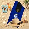 Chelsea F.C Print Beach Towel, Versatile Lightweight Absorbent Beach Towel for Pool Surf Yoga Bathroom, Perfect Birthday Holiday Gift