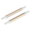 2Pcs R7S 98LED Bulb Double Ended 118mm Dimmable Flood Light Source Accessory Warm White100?130V
