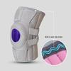 Enhanced Shock-Absorbing Knee Pad with Compression Straps