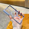 Luxury Transparent Wireless Charge For Magsafe Case For Samsung Galaxy S24 S23 S22 Ultra Plus Silicone Clear Cover Cases