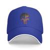 Custom Skull Baseball Cap Adult United States Flag Adjustable Dad Hat Unisex Women Sports