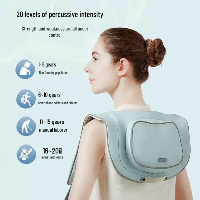 CLORIS 3D Tapping Neck & Shoulder Massage Shawl