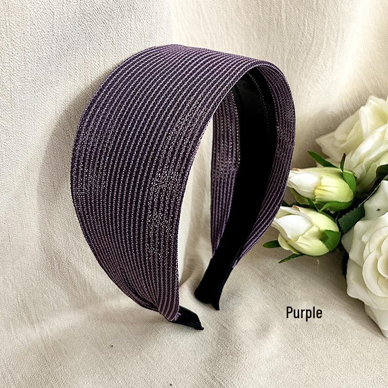 

Однотонная нескользящая повязка на голову и заколка для волос - дышащая, классическая форма для сокрытия седых волос, женский аксессуар для волос