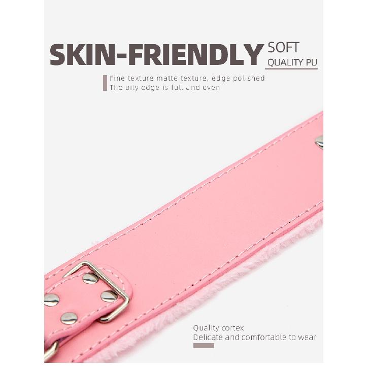 Sex Toys For Woman Men BDSM Bondage Set Under Bed Erotic Restraint Handcuffs & Ankle Cuffs & Eye Mask Adults Games for Couple