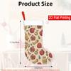 Christmas Decoration Fireplace Hanging Stocking () 1pc, Pattern of Hand-drawn C - Christmas Stockings, Santa Claus Ornam