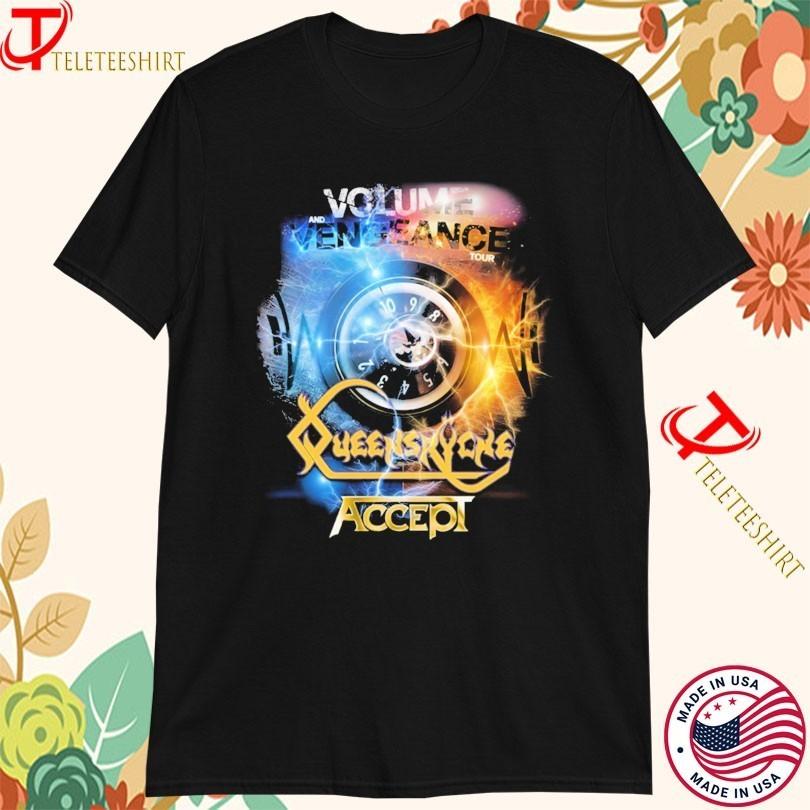 

Queensrÿche X Accept Volume And Vengeance Tour 2025 Tshirts Unisex T-Shirt XL