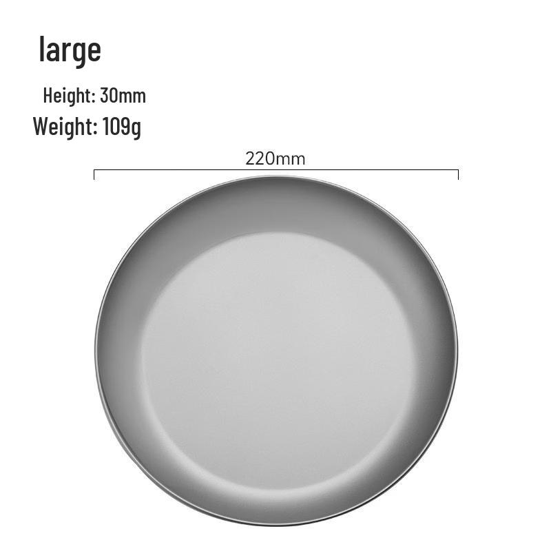 Portable Outdoor Camping Dinner Plate