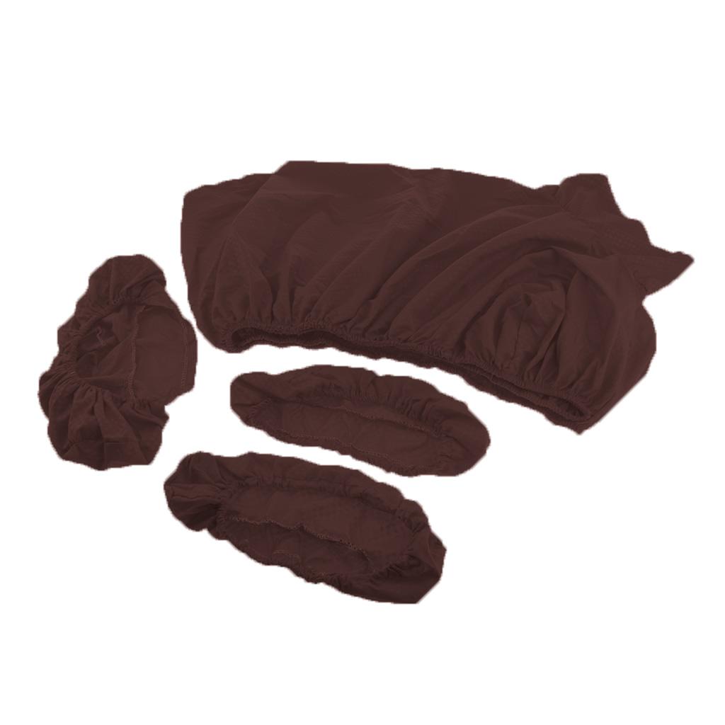 4pcs Massage Table Bed Fitted Sheets Pad Gesicht Wiege Pillow Covers Set 185x60cm/7x0 inch