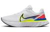 React Infinity Run Flyknit 3 Premium White Volt Racer Blue DX1629-100